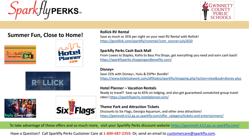 SPARKFLY PERKS FOR THE PEOPLE