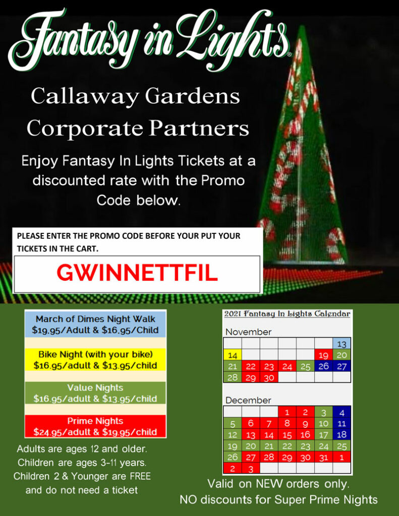 Callaway Gardens Fantasy in Lights! County Public School