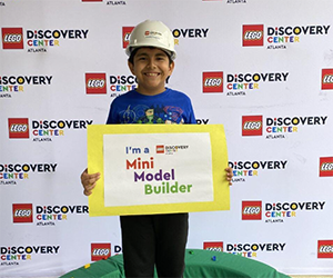 Dacula 7-year-old chosen to be a Mini Model Builder at LEGO Discovery Center